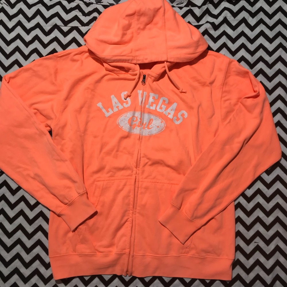 Authentic Las Vegas zip up hoodie